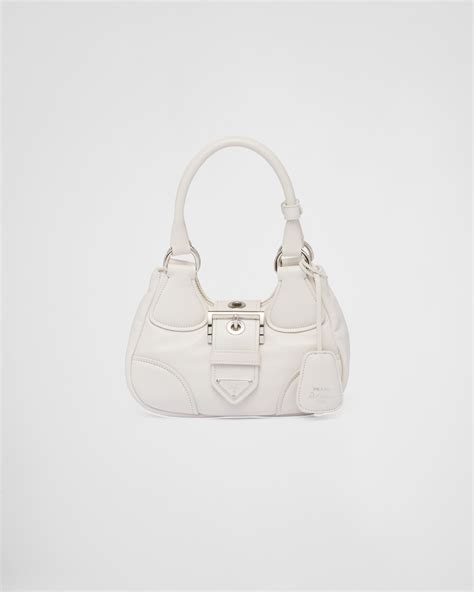 prada sac blanc|prada moon bags.